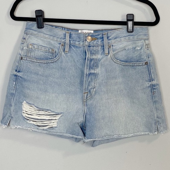 Frame Rigid Re-release Le Original Shorts Stockley Wash - Picture 4 of 13